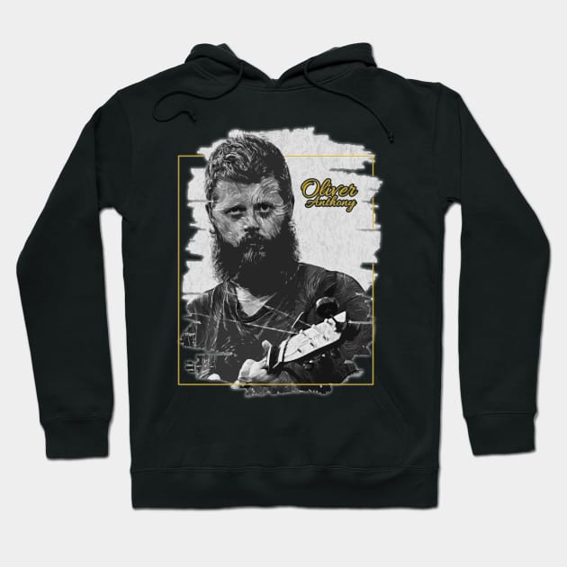 Oliver Anthony | Brush art Hoodie by Nana On Here